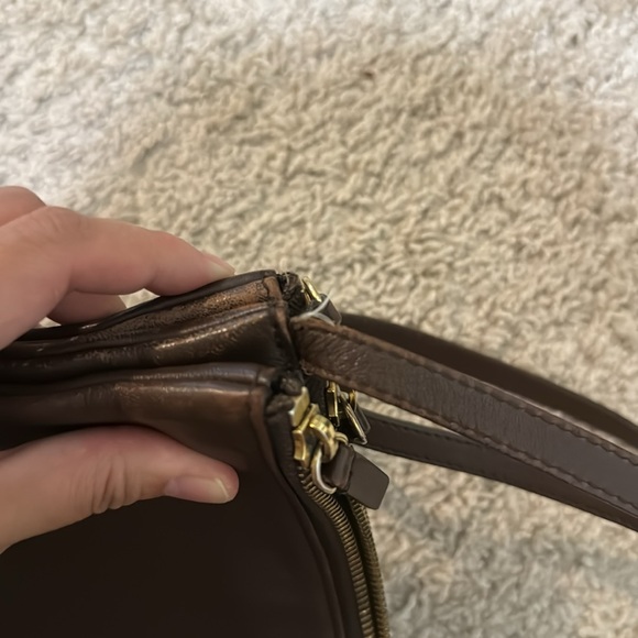 Celine lambskin small trio bag - Picture 13 of 15